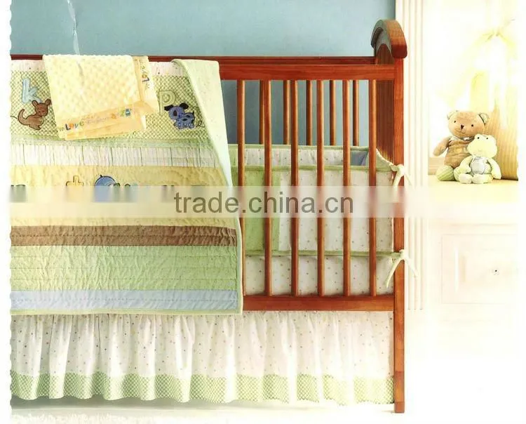 100% cotton polyeaster printing nursery bedding set