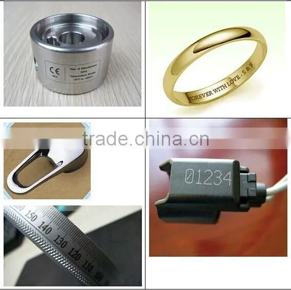 20W fiber laser marking machine for stainless steel