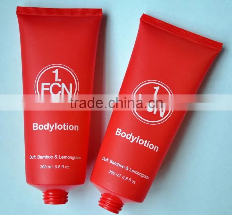 large capacity plastic cream lotion tube