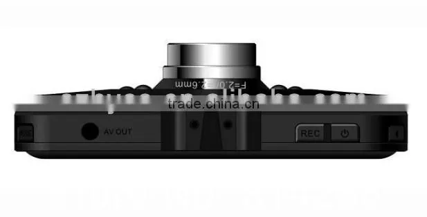 1080P WDR Car DVR with Car license plate record function