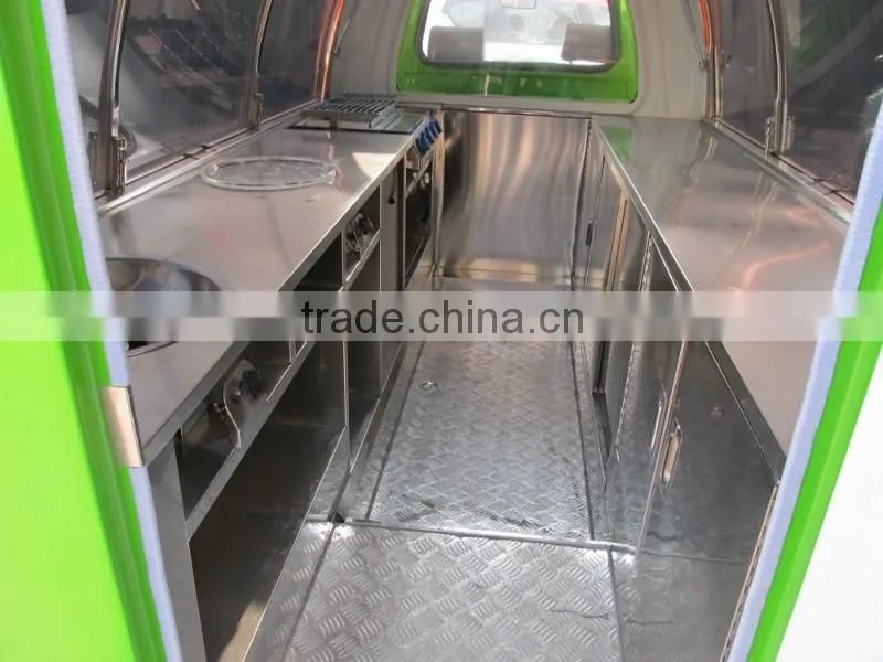 (Skype/Wechat: hnlily07) Australian Standard Food Trailer Mobile Food Cart