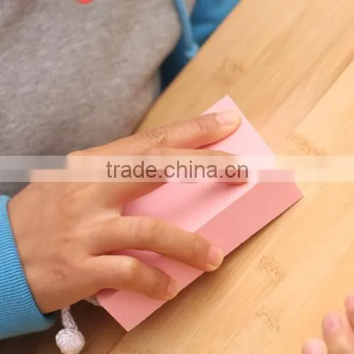 Japan pink sanding sponge sanding block