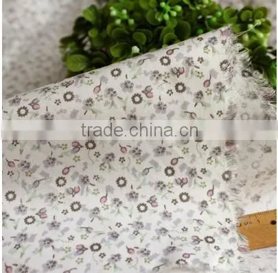 Hot sale 100% printed cotton fabric for curtain and bedding set fabric