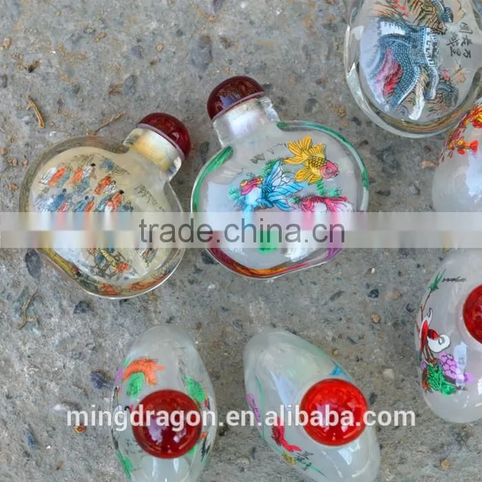 Glass inner painting arts snuff bottle gifts & craft