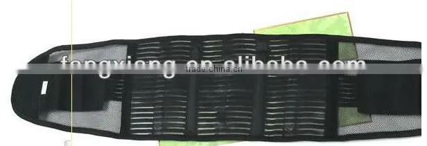 Neoprene adjustablesoft-hook tape lumbar support belt