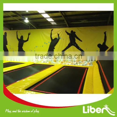 Large Indoor Cheap Rectangle Standard Trampolines for Amusement Park LE.BC.051