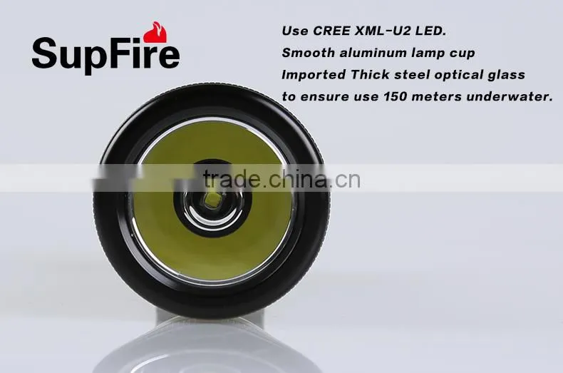 Waterproof IP68 Diving Torch Light