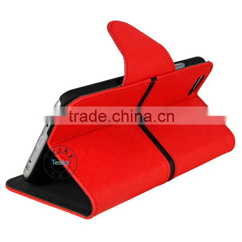 for iphone 6 leather case new arrival , stand case for iphone 6
