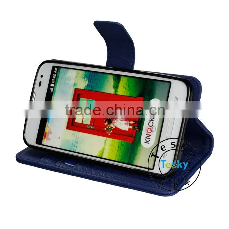 SHOCKPROOF COVER CASE FOR LG L70,HOT SELLING BUSINESS BOOK STYLE FOR LG L70 DUAL
