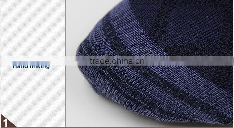 Top quality 100% cotton business socks for men