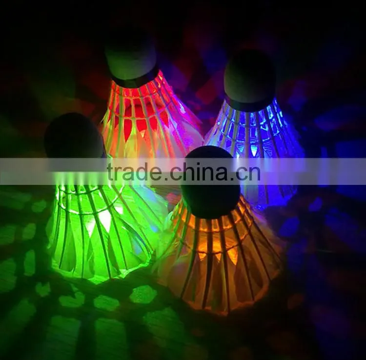 2015 new design led shuttlecock badminton