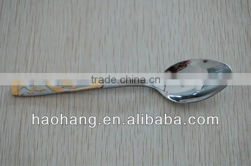 Supreme quality stainless steel flatware set dinner spoon