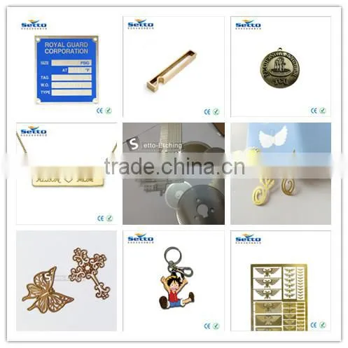 China supplier metal made engraving nameplate