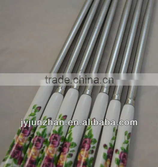Ceramic chopsticks with SS410 and low price made by Junzhan factory directly