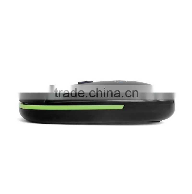 2.4Ghz gift wireless slim mouse with transparent crystal plastic box packing