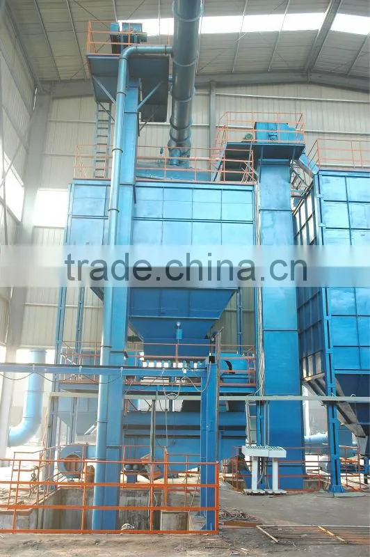 resin sand regeneration production line