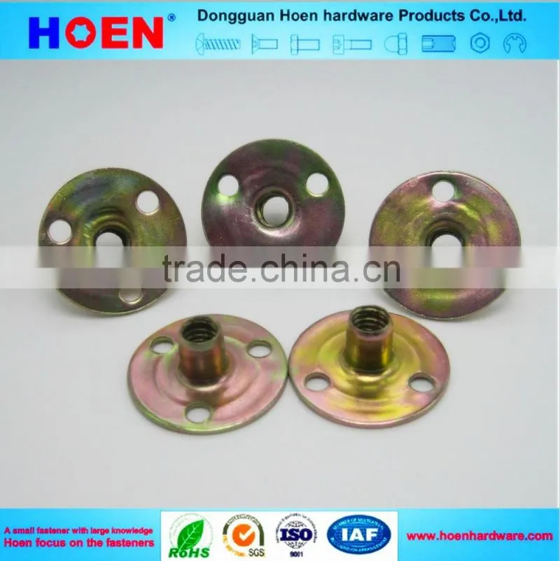 round base T nut