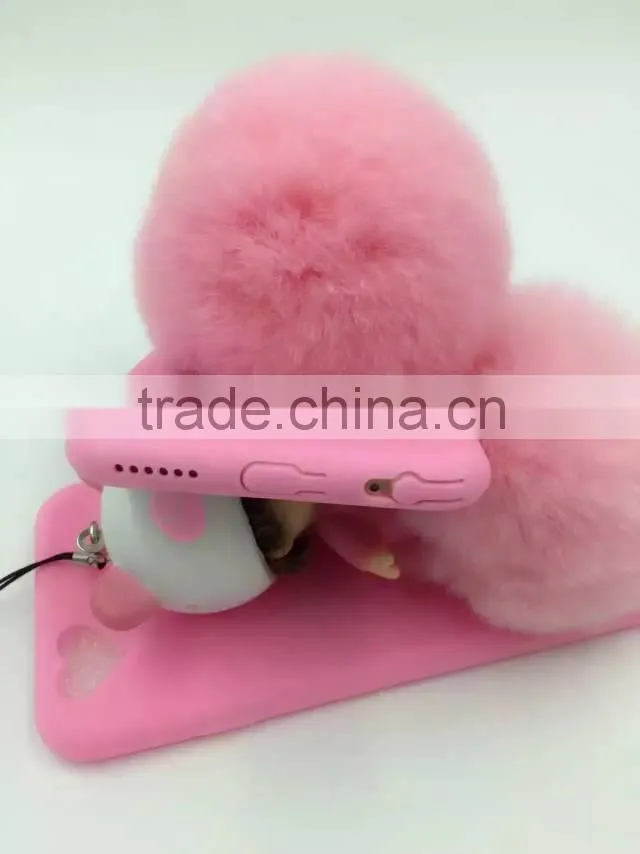 Luxury Girl Stand Heat TPU Mobile Phone Cover Case For Apple iPhone 5G 5S 6S 6 Plus
