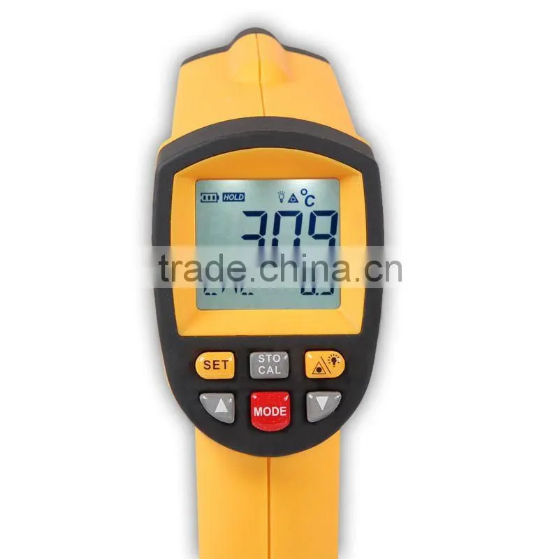 50:1 Non-contact Pyrometer -18~1150 C 0~2102 F 0.1~1EM Laser IR Infrared Thermometer