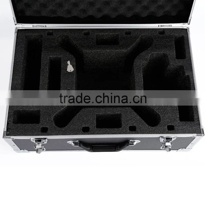 Black Aluminum Storage Carrying Case Transport Box for DJI Phantom 4