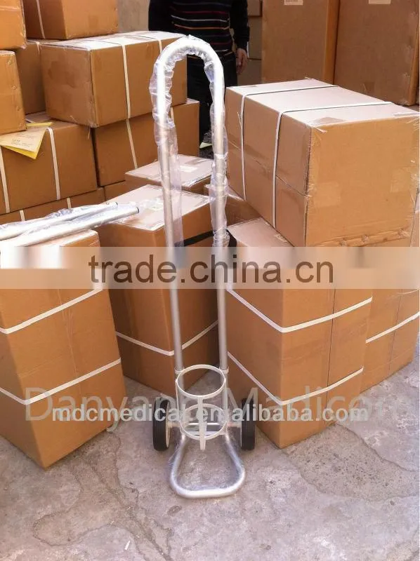D.E SIZE cylinder trolley/gas tanks trolley /oxygen cylinder carts