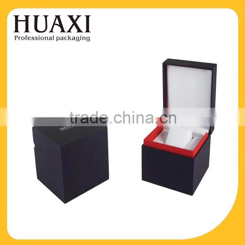 Luxury customized matte wooden watch box for fashion watch