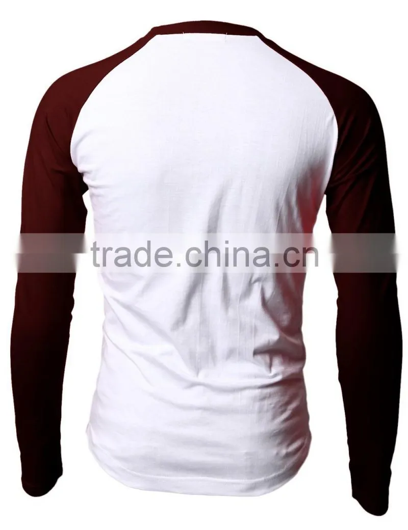 Cotton T-shirt High Quality Custom making Reglan Slleve