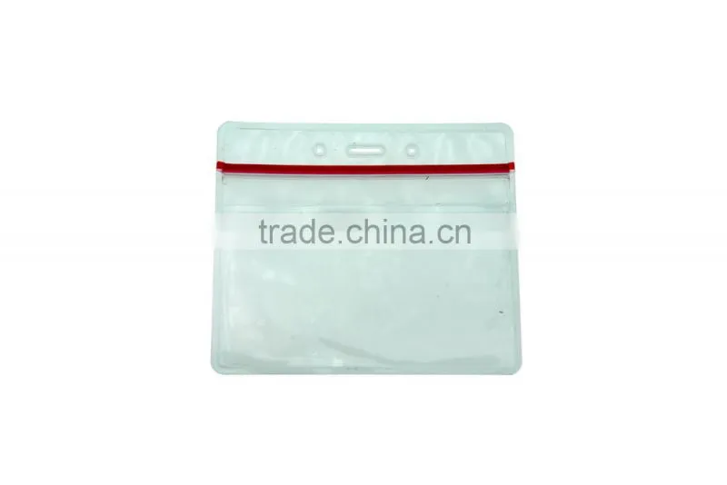 Clear PVC ID Card Working Card Badge Holder