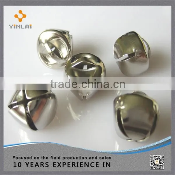Christmas decorative jingle bell sliver color