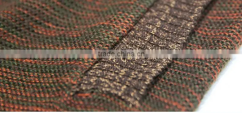 2015 winter lapels cultivate one's morality men sweater knit cardigan for custom wholesale sweaters