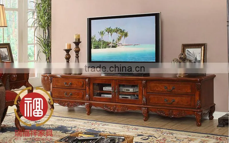 American style furniture wood TV stand for living room furniture T-232