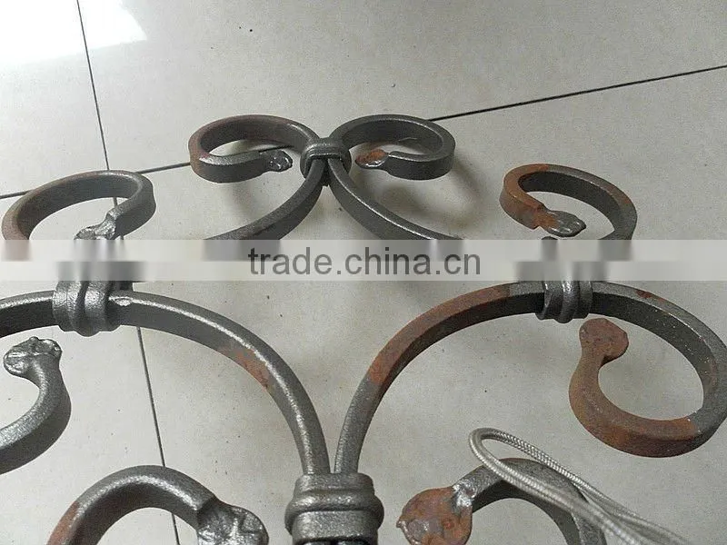 Forged iron scroll for decoration,special price