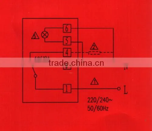 TR Series Room Thermostat for Central Air Conditioner T6360A