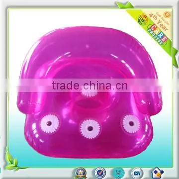 Inflatable flocked bed, inflatable air sofa bed, pvc inflatable sofa bed