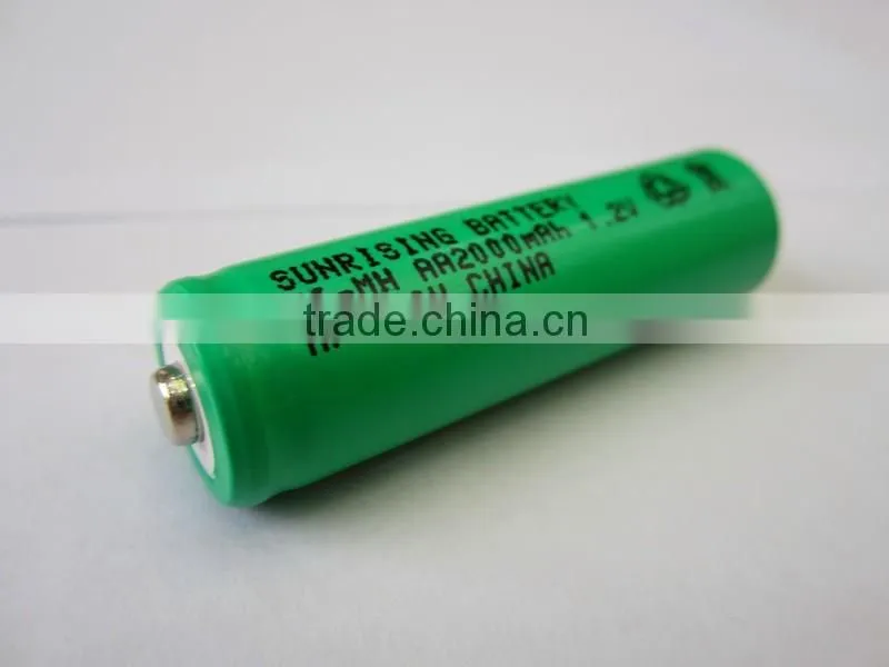 Ni-MH AA2000mAh rechargeable battery