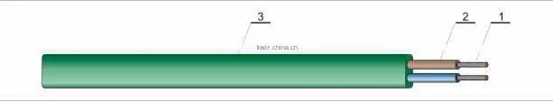 Ronghua Factory supplied H05RNH2-F cable 318V for lighting