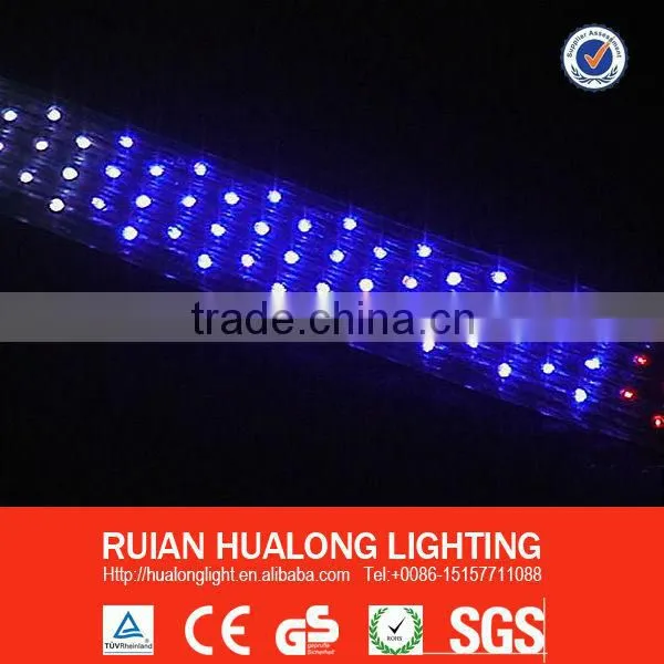 led flat rope light flat plastic led light waterproof flat flexible led light