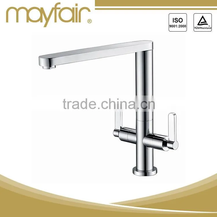 High quality chrome plated triangle kitchen faucets