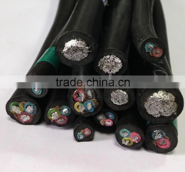 Soft Copper Wire Rubber Sheath Flexible Cable