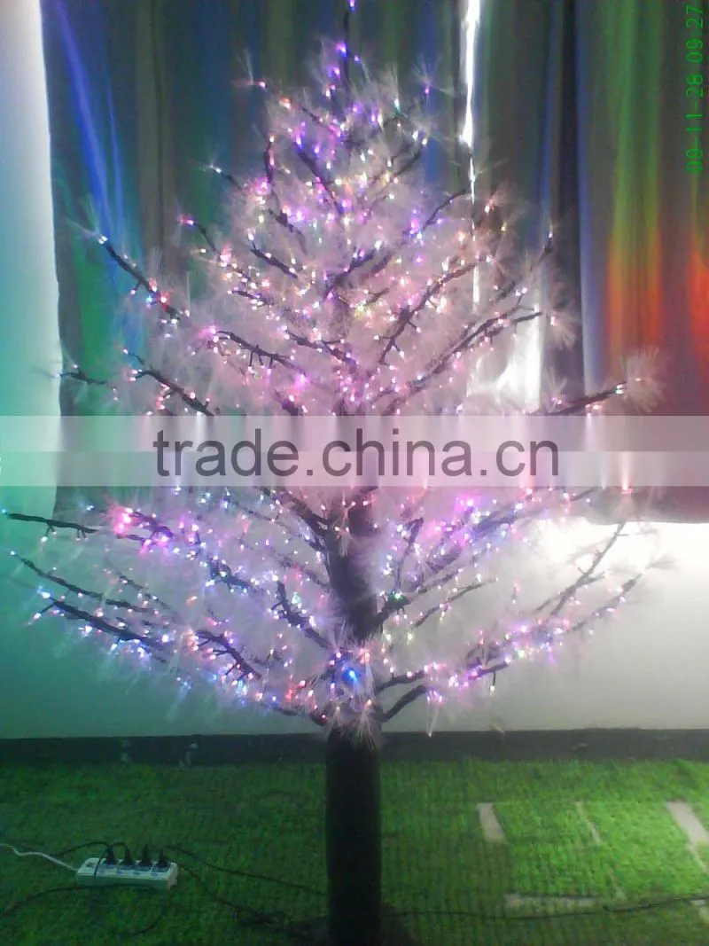 Christmas tree fiber optic Large Xmas tree Christmas gift party lighting