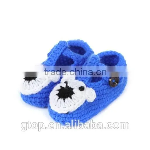 Wholesale Baby Handmade Crochet Shoes Supplier for 1-10 months old S-0007