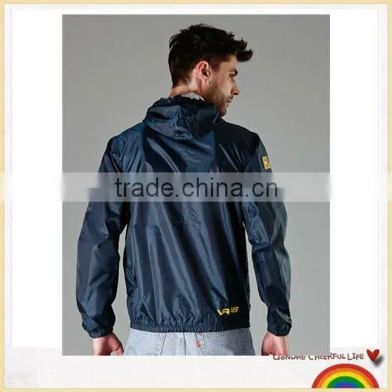 waterproof foldable rain jacket