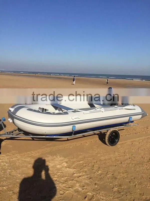 CE certifitaction Inflatable boat with outboard motor
