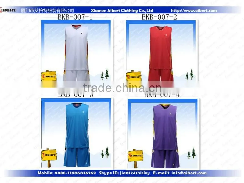 BKB-012 Middle School basketball sportwear