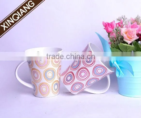 White 12oz Stoneware promotion mug wholesale mugs and lipton promotional mug