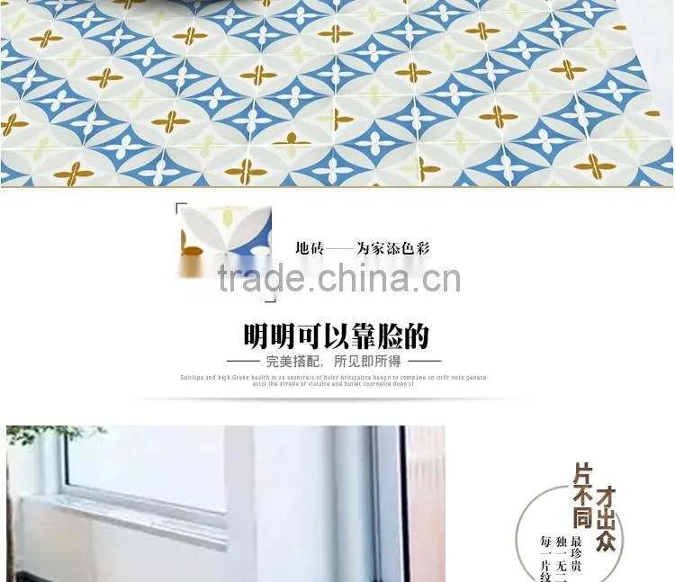 EMBOSS 20*20cm glazed porcelain tile ceramic encaustic cement tiles