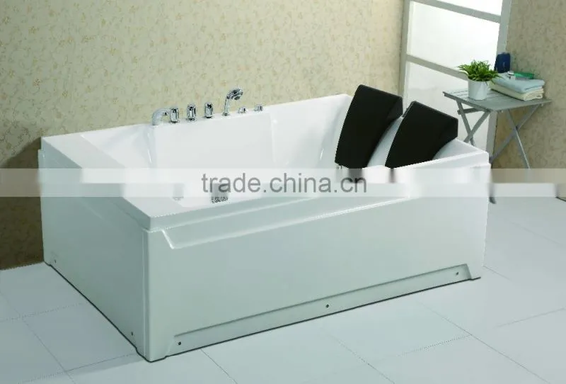 CE Freestanding Water Jet Whirlpool Spa bathtub
