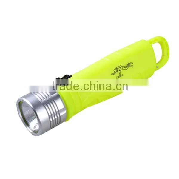 Trade Assurance Supplier IPX8 Diving Grade XPE LED Diving Flashlight