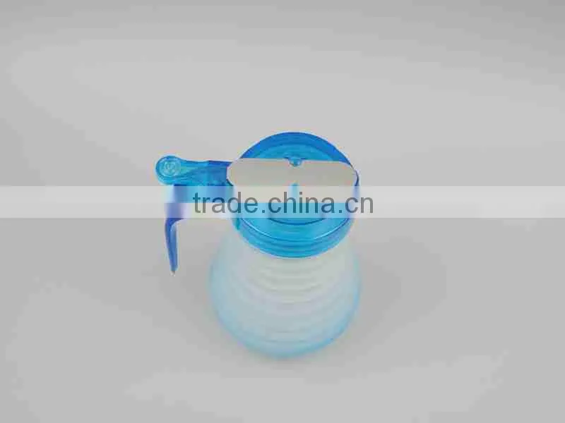 colored glass oil bottle