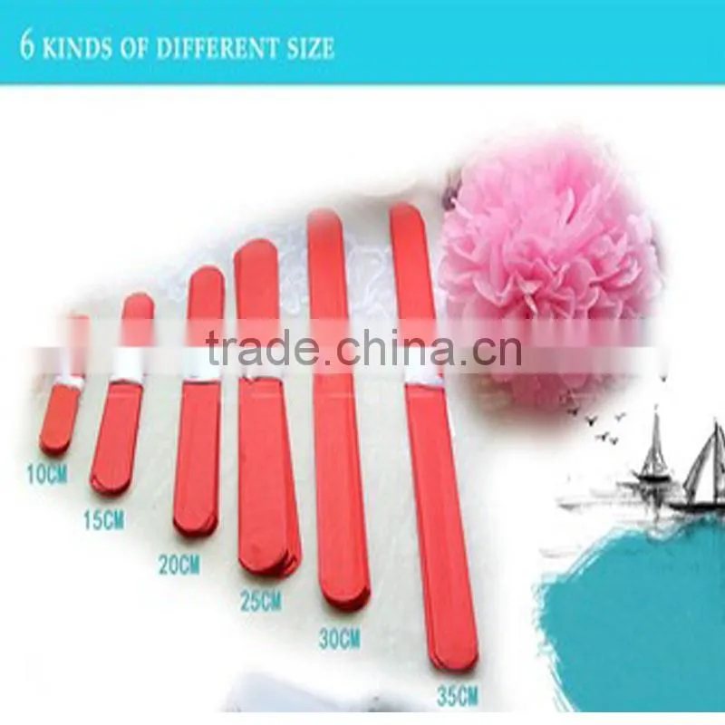 Tissue paper Pom Poms flower ball for indian wedding decoration pots